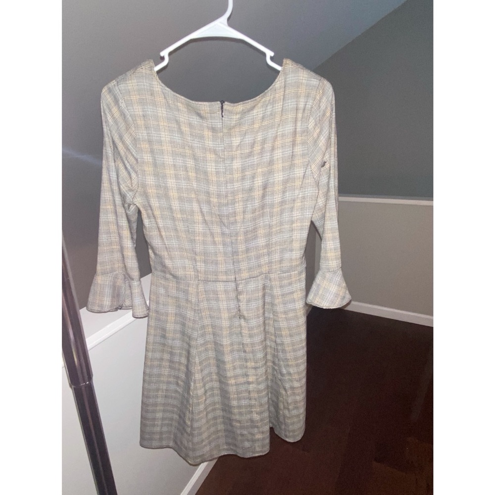 GYPSY, plaid skater dress. - Picture 2 of 3